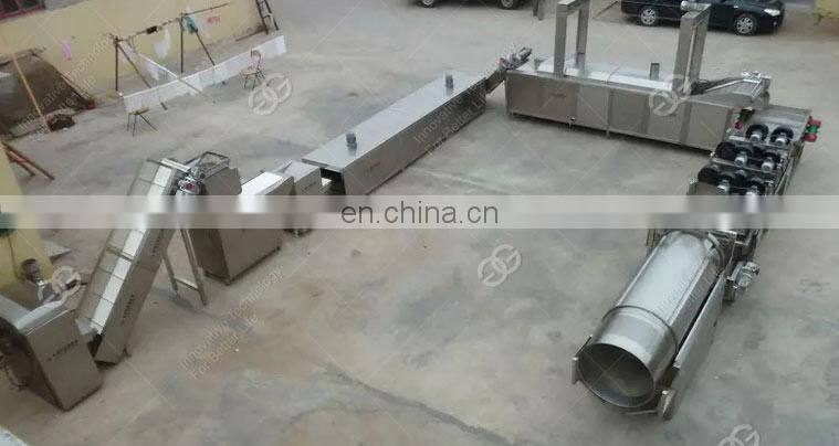 High Quality Auto Potato Chips Making Machine Potato French Fries Line