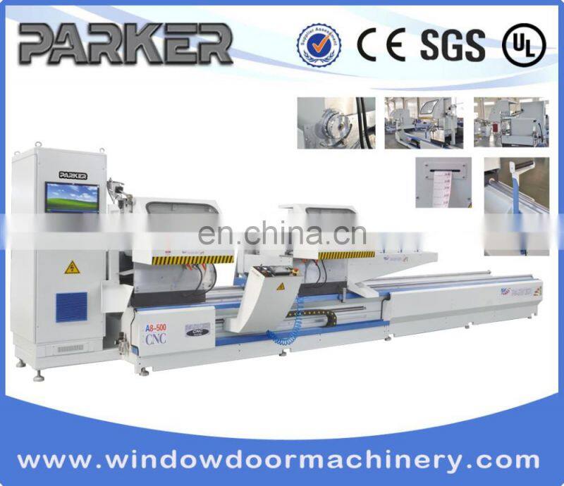 Any Angle CNC Double Head Mitre Saw Cutting Machine /Aluminum Saw Cutting Machine