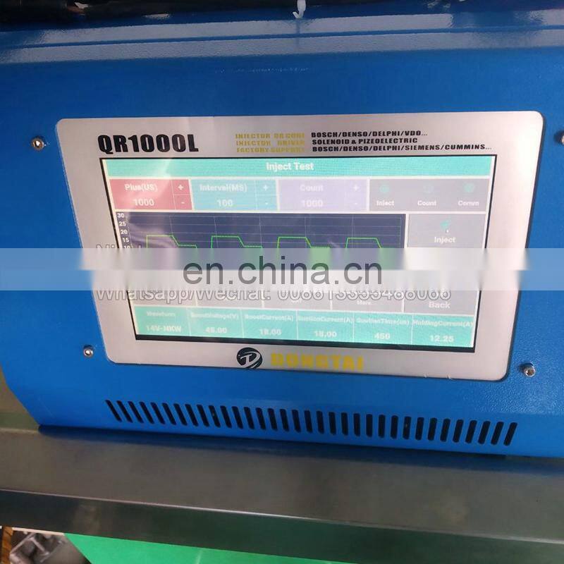 New CR Injector Tester QR1000L With the function QR Coding