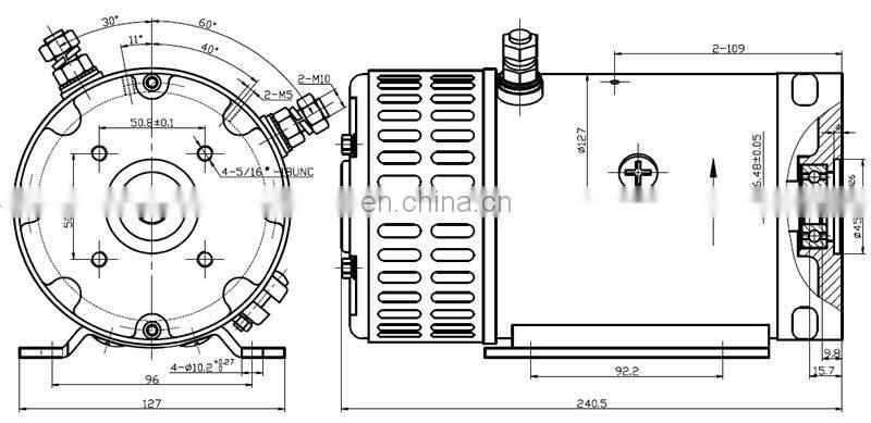 24 v dc motor 3000W
