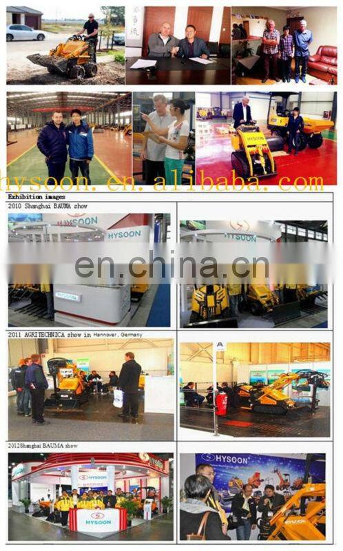 HYSOON brand new mini dumper 4x4