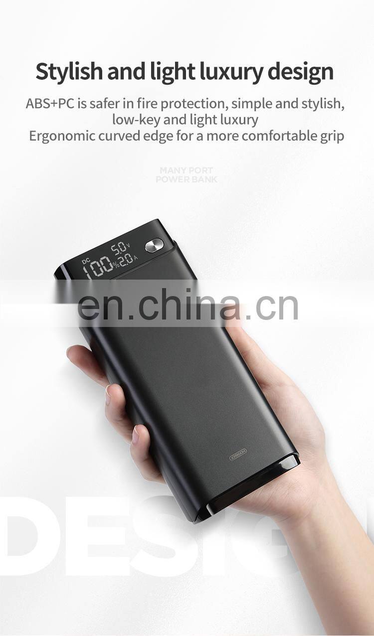 Joyroom power banks 30000mah high capacity 2 USB power banks