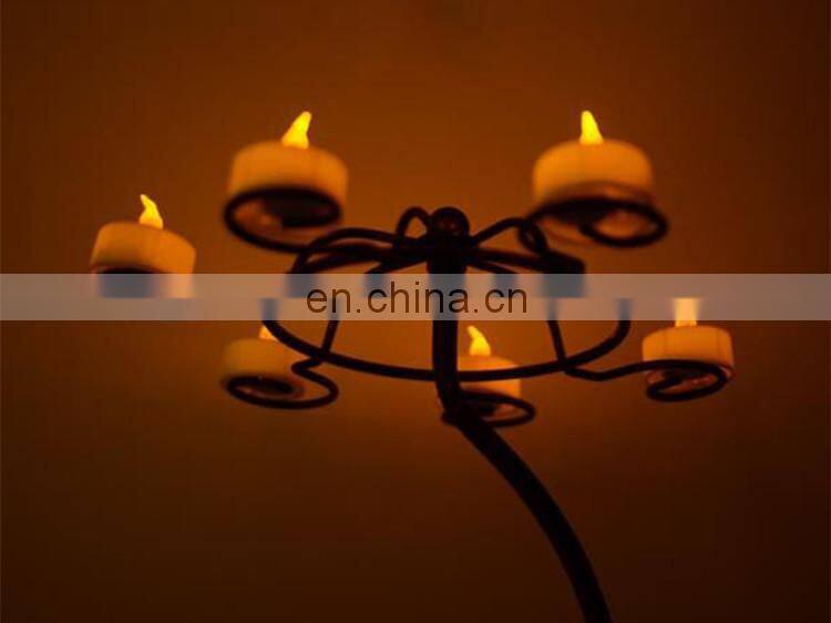 LED Candle Yellow Flickering Flameless Tea Lights