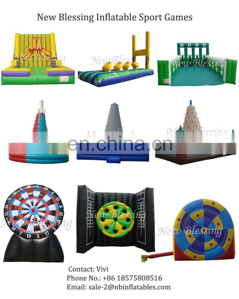 4M outdoor inflatable foot darts boards, giant inflatable soccer darts