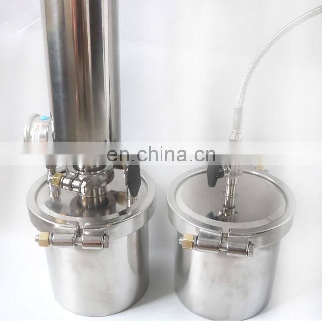 stainless steel coil heat exchanger tube condenser coil with JIC/NPT connector or ball valves