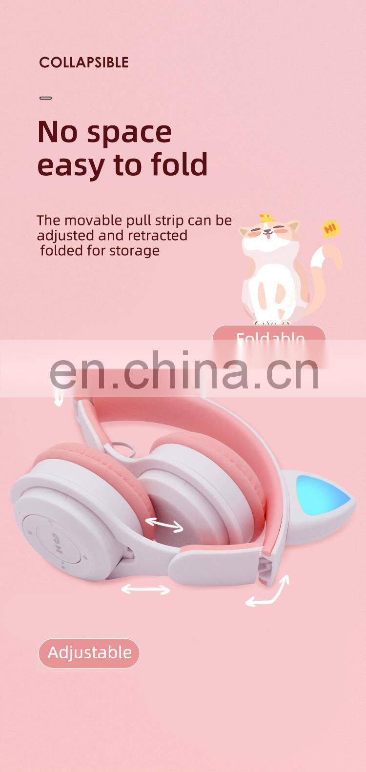 Bt_Headphones_Wireless hot Amazon 2021 News Product M6 Cute Odm&Oem Factory Wholesale Mobile Phone Wireless Earphones Headphones