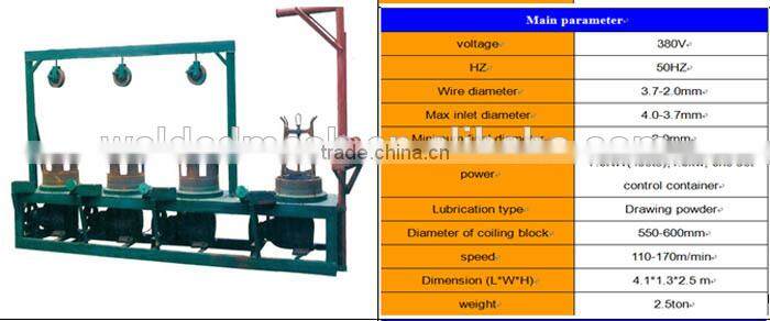 fully--automatic connecting jars wire drawing machine