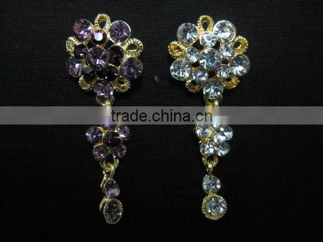 CB067 hot sale beautiful brooches Chain muslim scarf pins