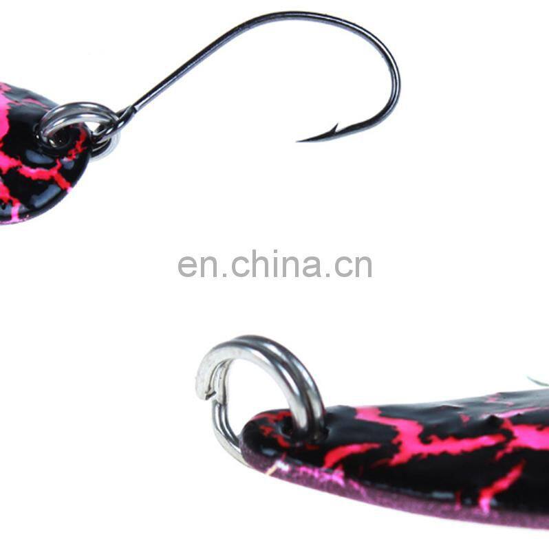 Amazon 3cm 3g 5 Colors Paillette Blade Salmon Spoon Bass Bait Copper Spoon Lure