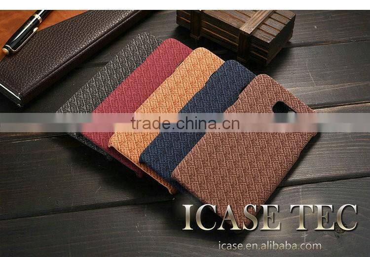 Manufacturer Wholesale Weave Style With Washed Cloth Phone Case for samsung galaxy note 5