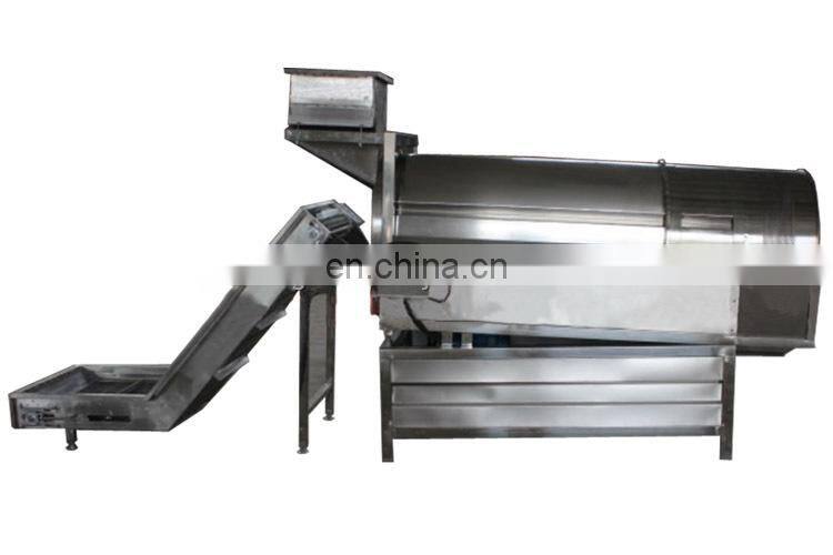 Snack Food Flavoring Machine Disk Fried Peanuts  Drum Potato Chips Seasoning Peanut Coating Machine Price