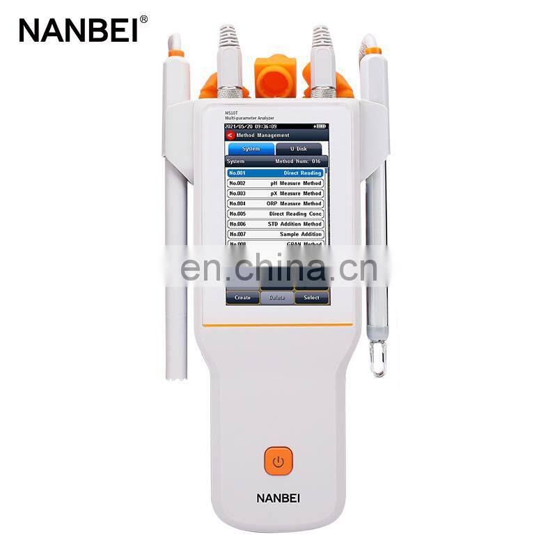 NANBEI Laboratory drinking water analyzer portable benchtop multi-parameter water quality meter price