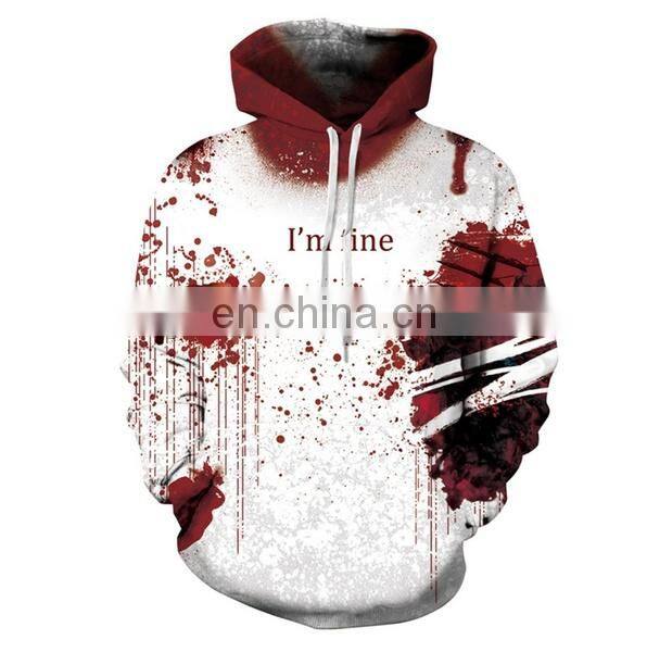 New design custom logo printing sublimation men pullover hoodie fleece pullover plain hoody