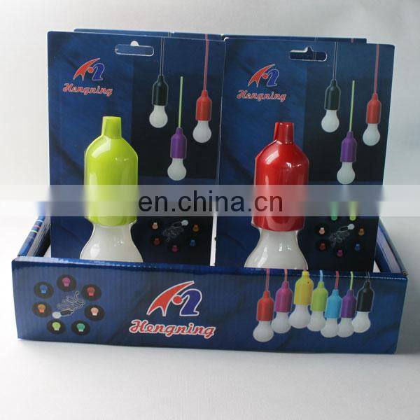 Bulb Shaped Batteries Operated Led Cord Lights