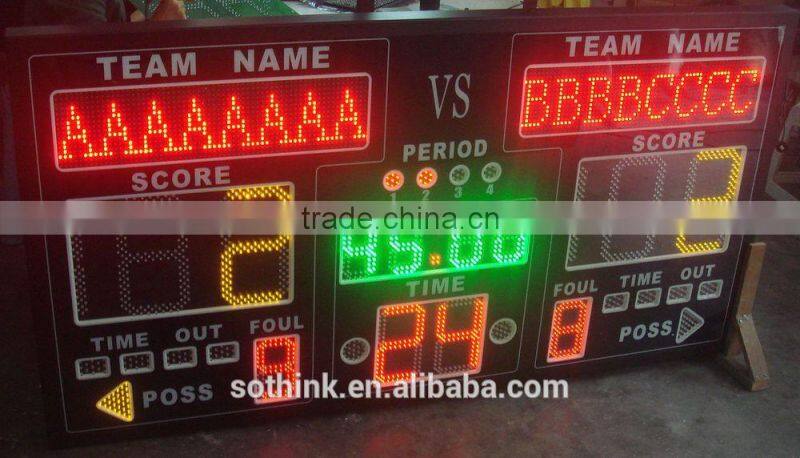 full color multi-sport indoor/outdoor led display screen magic board