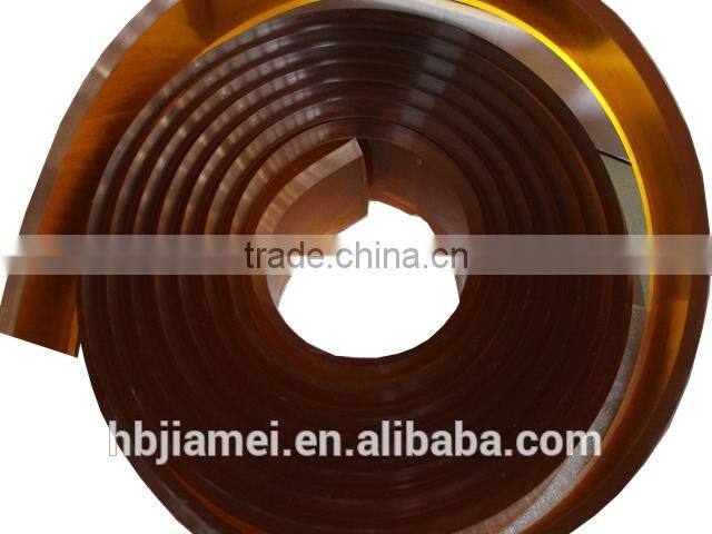 Printing machine spare part rubber squeegee used screen printing