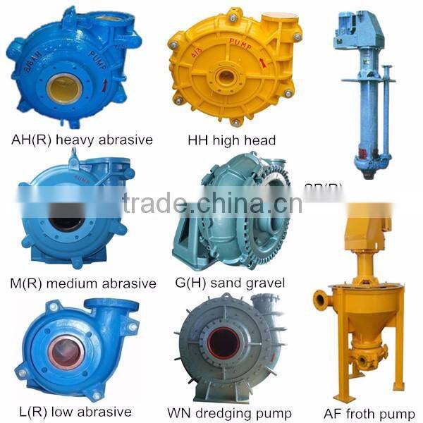 High quality centrifugal sand slurry pump
