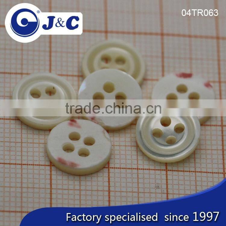 J&C 4 holes Trocas shell buttons for fashion shirt.TR063,064