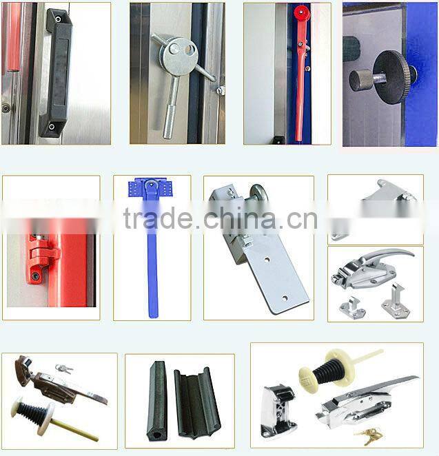 cold room sliding door with hardware, cold storage sliding door