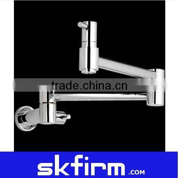 Stainless Pot Filler Wall Mount Stove Faucet