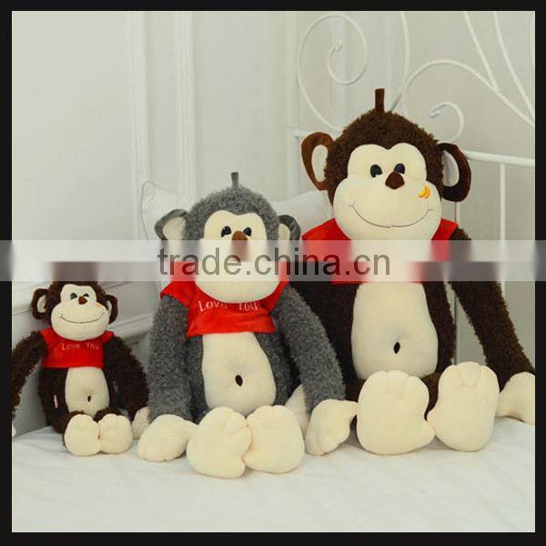 stuffed animal plush toy monkey with banana
