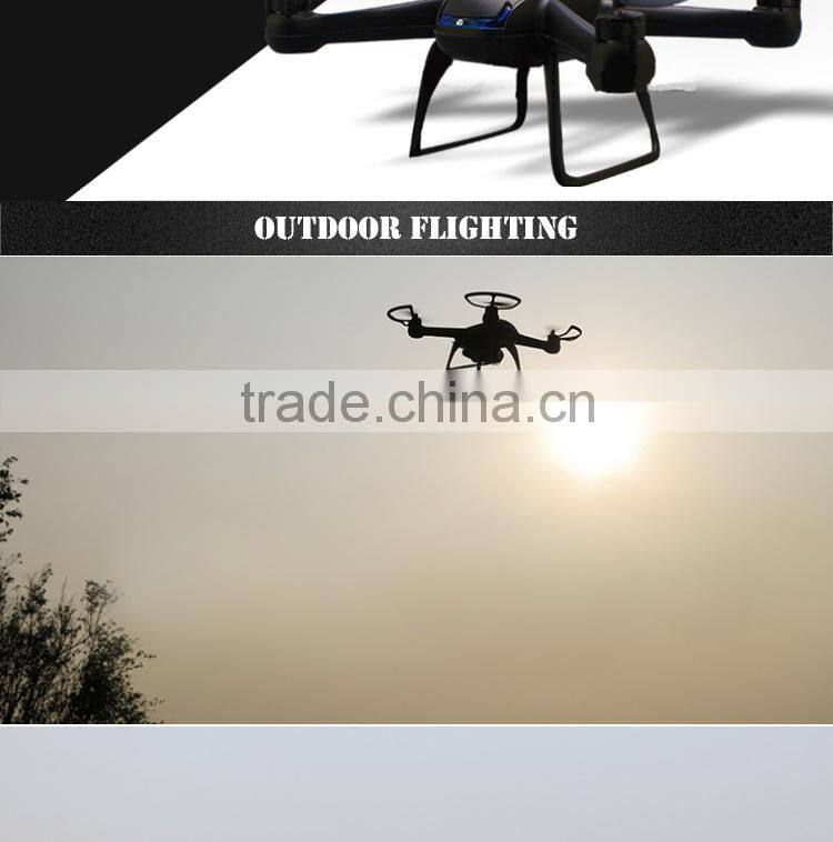 High Quality 4CH 2.4G 6 Axis rc headless LED light professional drone with 2 MP camera and 4G SD Card