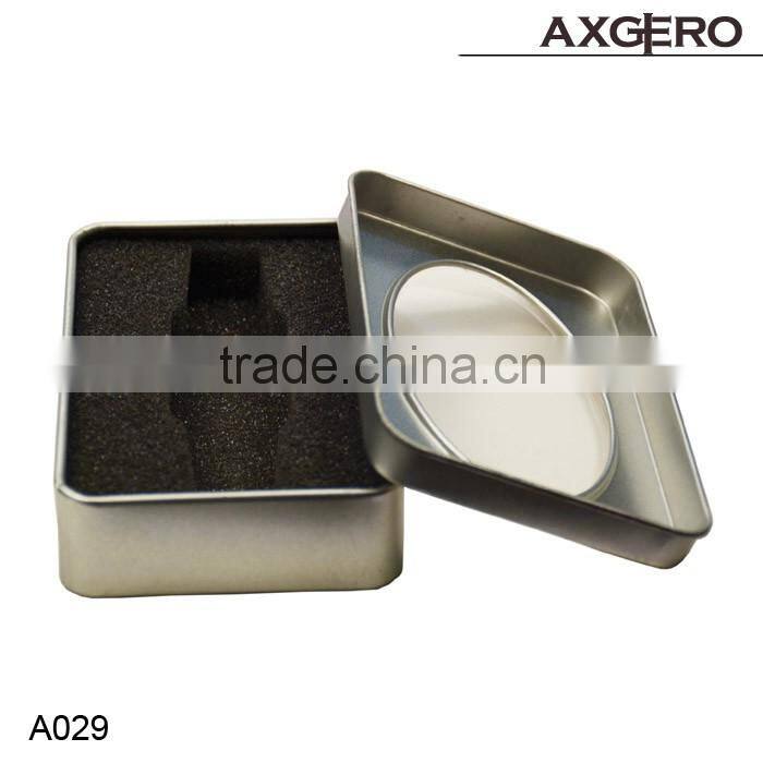 Popular gift wrap boxes for watch, Metal watch tin box
