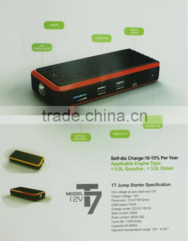 12v multi-function car jump starter d28