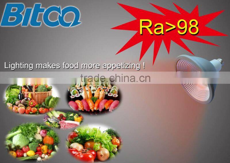 98Ra COB PAR38 16W, make Fruits & Veg Vivid.