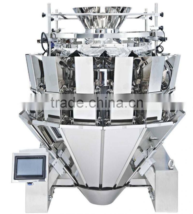 PLC 14 head multihead weigher for Food products