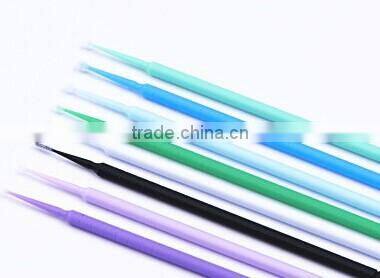 Dental Supply Colored Ultra Fine / Fine / Regular / Cylinder Type Disposable Bendable Micro Brushes / Micro Applicators