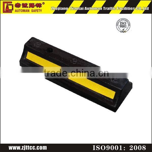 Perfect Parking Lots Solution Economy Solid Rubber Parking Stop