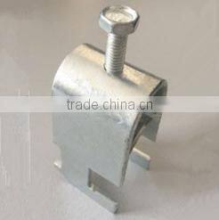 Electrician suspension bridge cable clamp