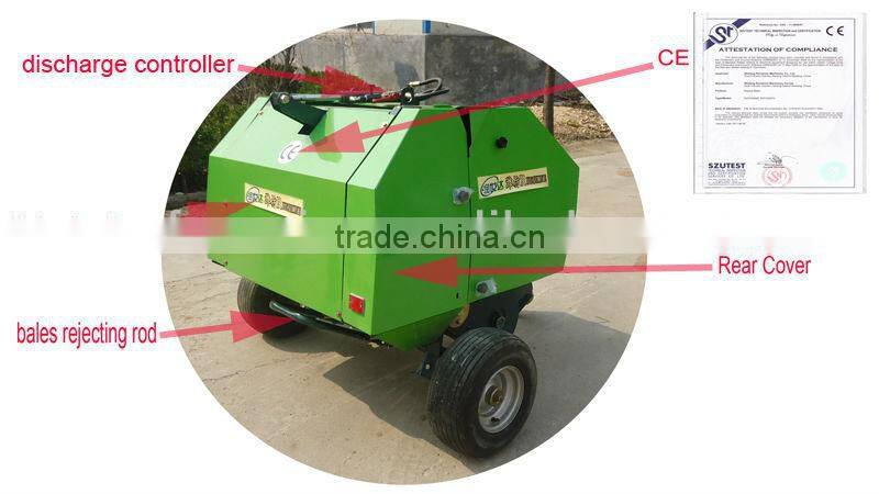 Small hay round baler /straw hay baler