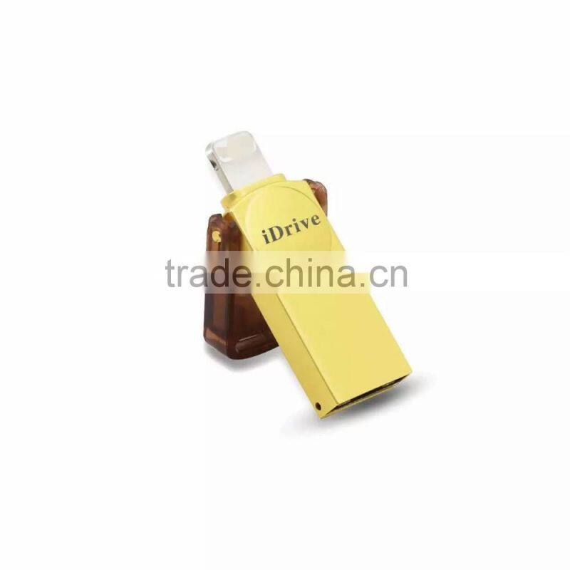iDrive Custom Wholesale Bulk Cheap OTG USB 2.0 Flash Drive for iPhone