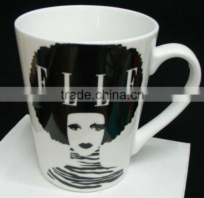 Promotional gifts of porcelain coffee mug printed your logo