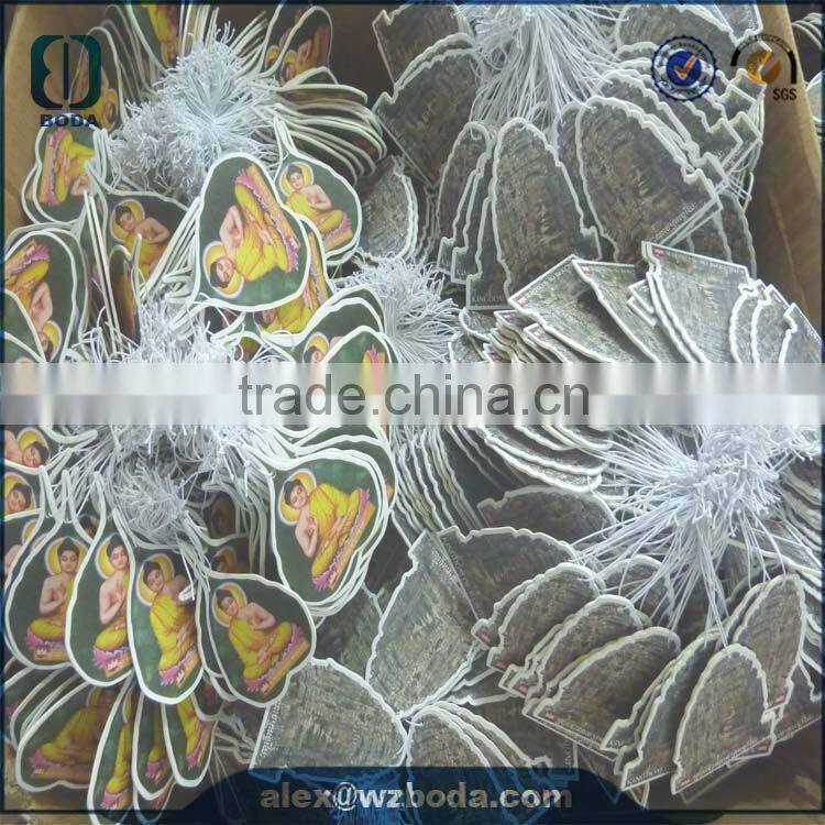 Square car air freshener