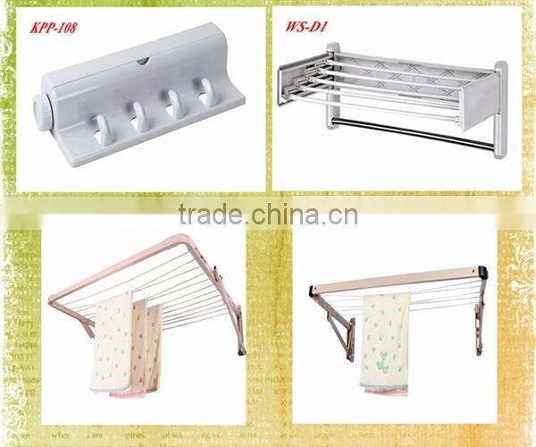 Bathroom Accessories Wall Mount Steel Wire Towel Dryer