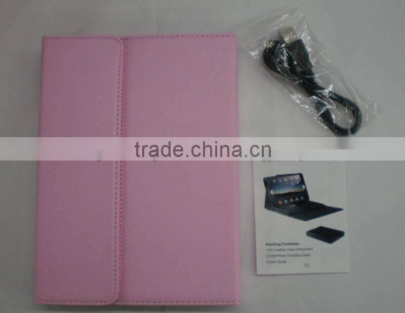high-qualified wireless bluetooth keyboard,ultra slim keyboard,fuctional BT keyboard cover for IPad