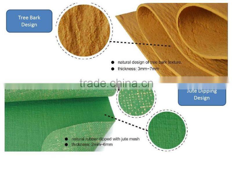 Wholesale Colorful Fitness Mat Natural Rubber Yoga Mat Yoga Mat