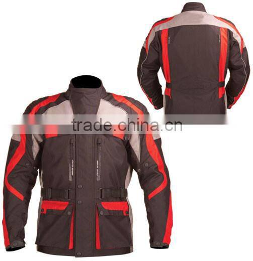 Custom Motorcycle Cordura Jackets / Motorbike apparel / Textile Motorcycle Jackets/WB-cj-709