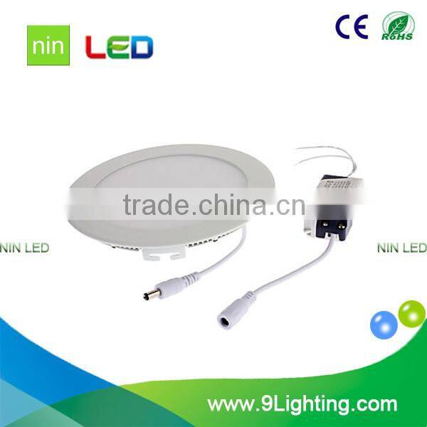 slim panel light 6w square