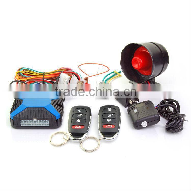 one way car security alarm system with universal remote control key