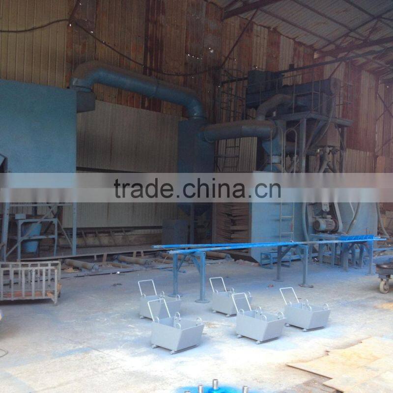 telescopic hydraulic hook lift for garbage container transfer