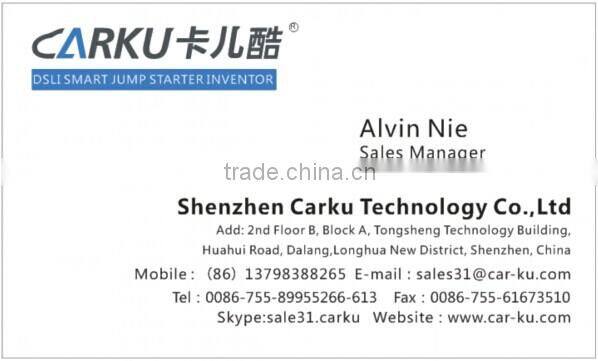 Hot selling 6000mah slim 200g 12v emergency mini multi-function car jump starter