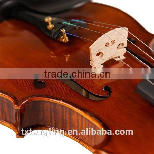 (TL004-2) Pattern violin With case , Colorful Violins With Cases,Solid Wood Violin
