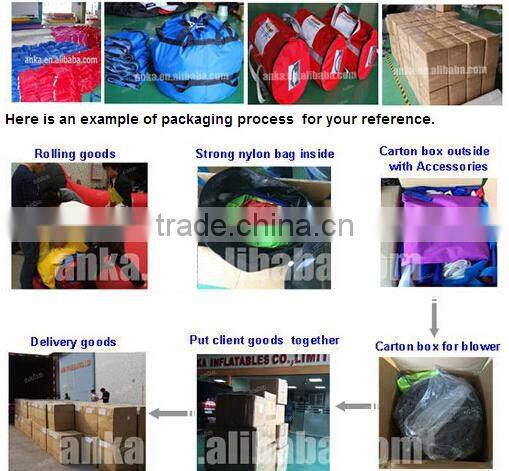 China supplier Christmas decorations giant inflatable santa claus