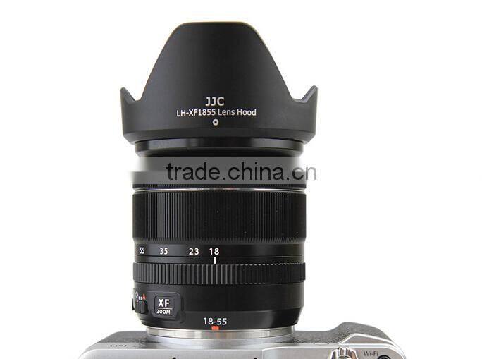 JJC Lens Hood For FUJIFILM LH-XF1855 Bayonet Lens Hood For Camera 46mm Lens Hood