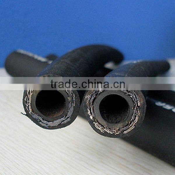 zhuji stainless steel braid hydraulic hose EN853 2SN/ SAE 100 R2AT
