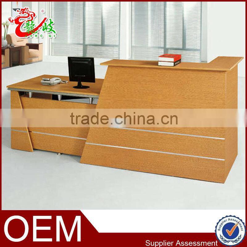 modern elegant high quality front desk tall reception counter M09